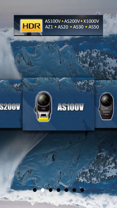 Capturas de pantalla de Sony HDR Control