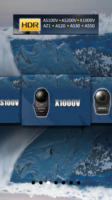 Capturas de pantalla de Sony HDR Control