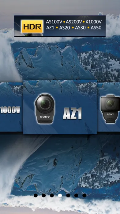 Capturas de pantalla de Sony HDR Control