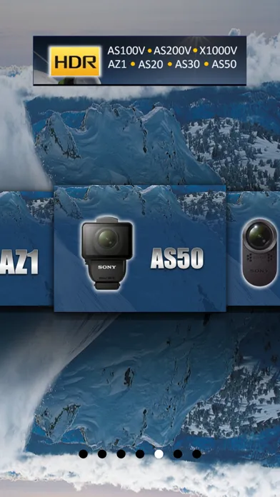 Capturas de pantalla de Sony HDR Control