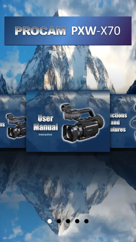PROCAM for Sony PXW X70 Screenshots