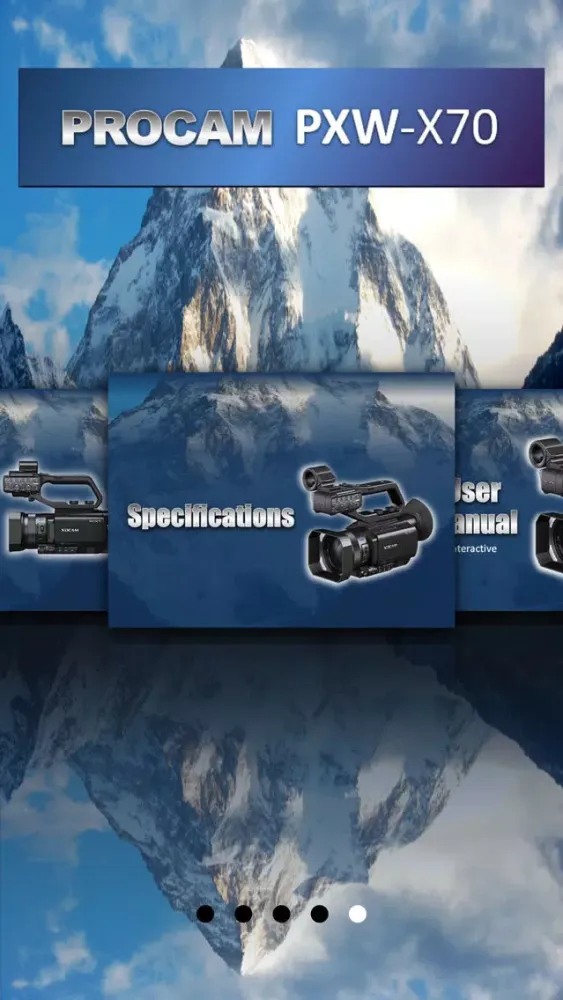 PROCAM for Sony PXW X70 Screenshots