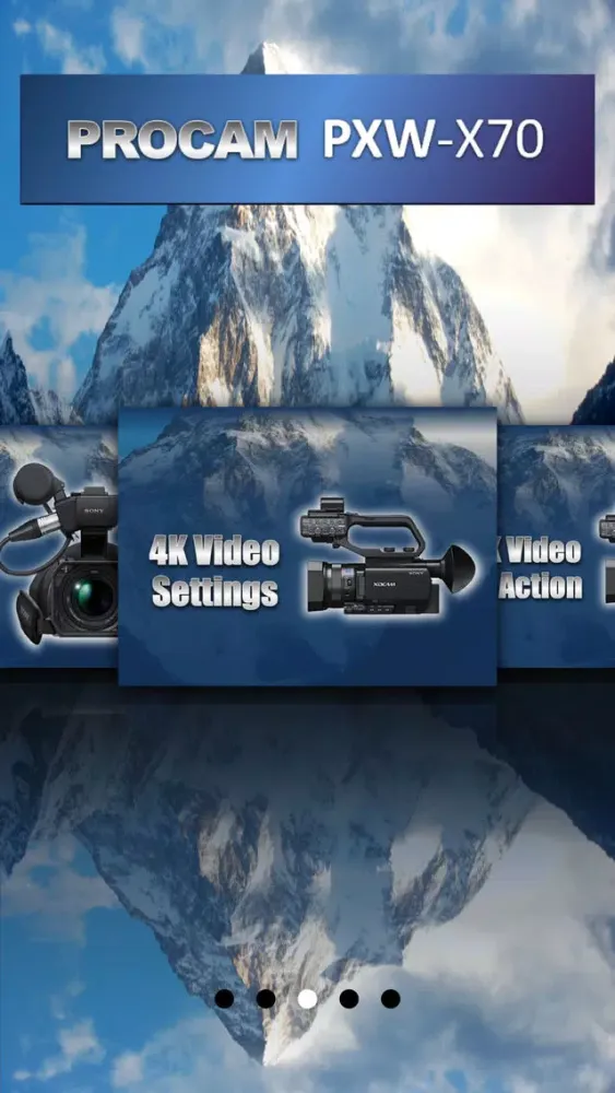 PROCAM for Sony PXW X70 Screenshots