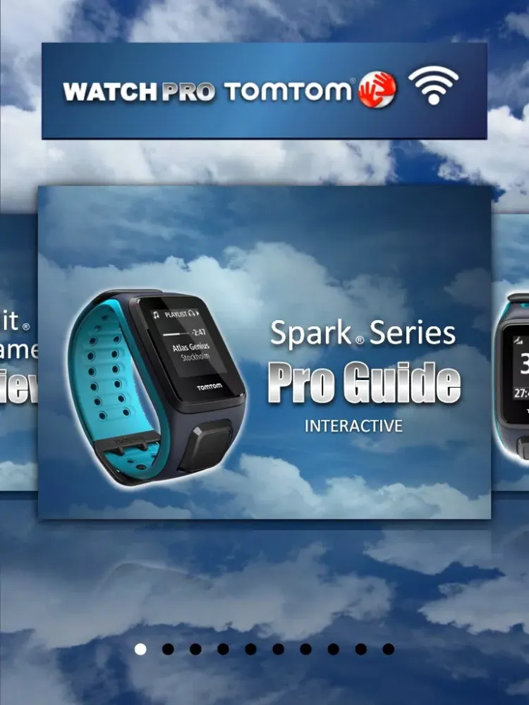 Capturas de tela do Watchpro for TomTom Fitness and Bandit Action Camera iPad 