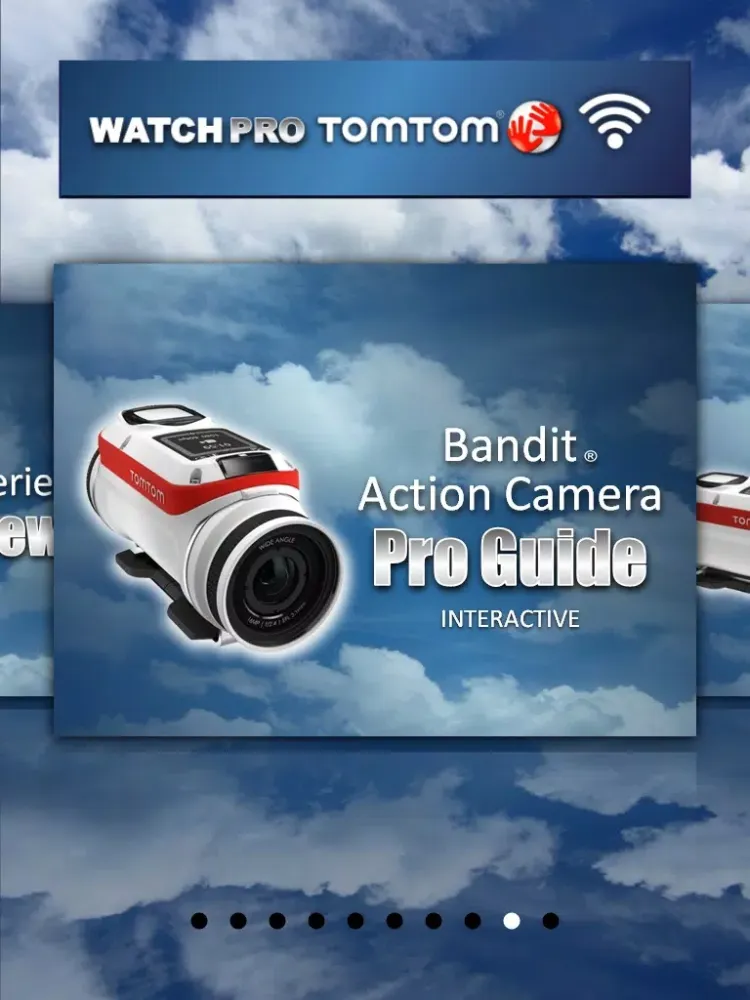 Capturas de tela do Watchpro for TomTom Fitness and Bandit Action Camera iPad 