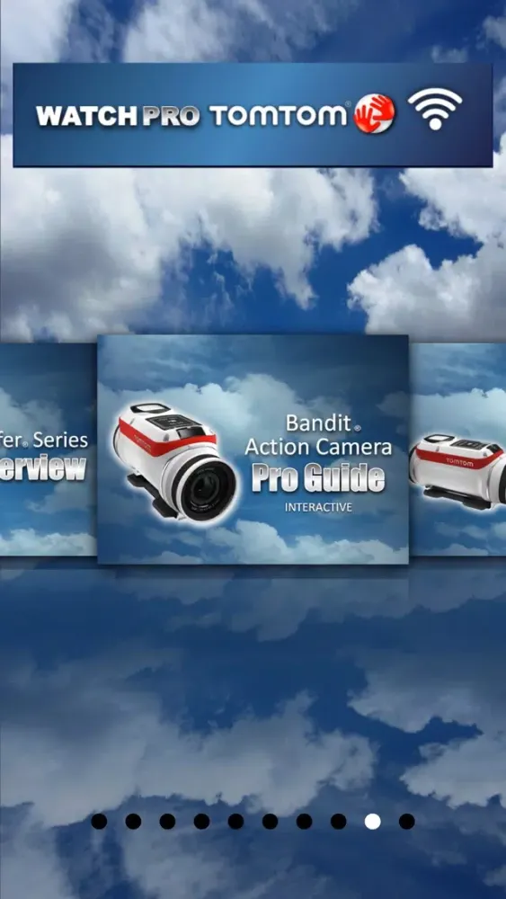 Capturas de tela do Watchpro for TomTom Fitness and Bandit Action Camera
