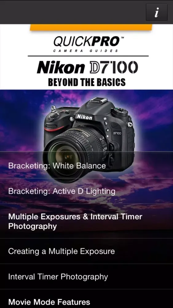 تصاویر Nikon D7100 Beyond the Basics by QuickPro HD