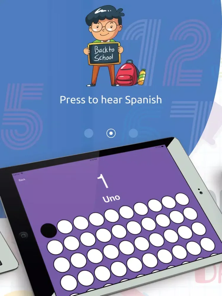 Counting to 100 iPad  Screenshots