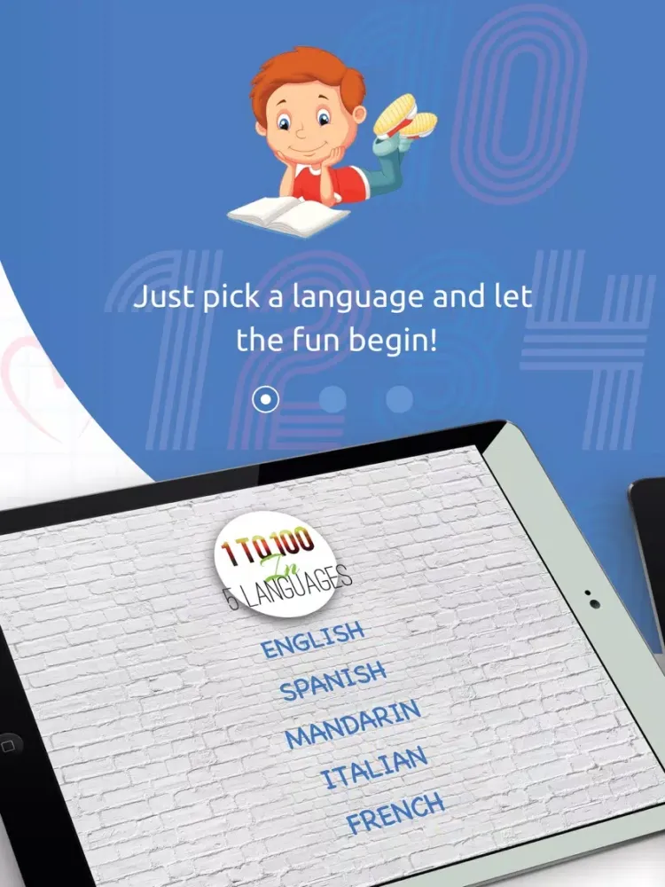 Counting to 100 iPad  Screenshots