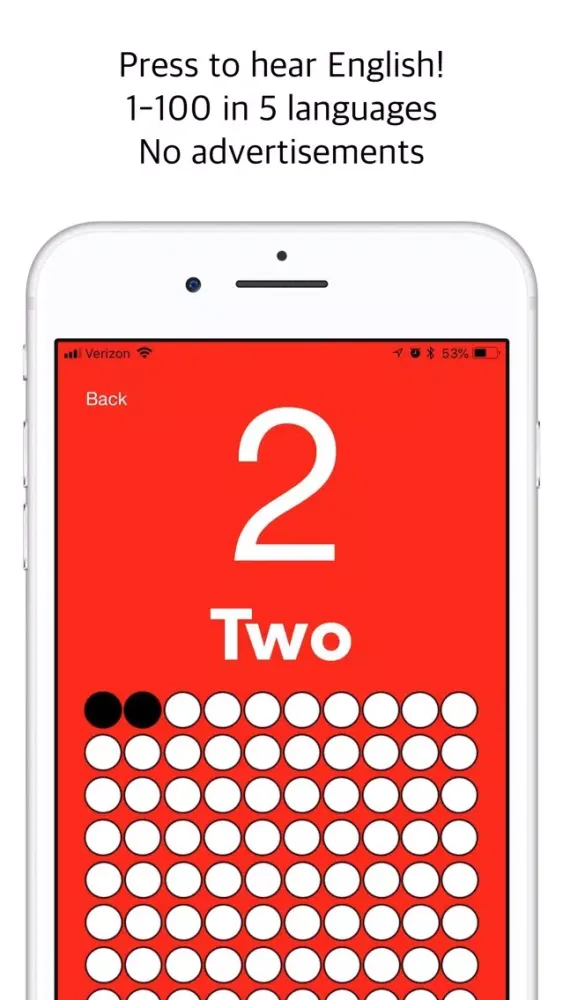 Counting to 100 Screenshots