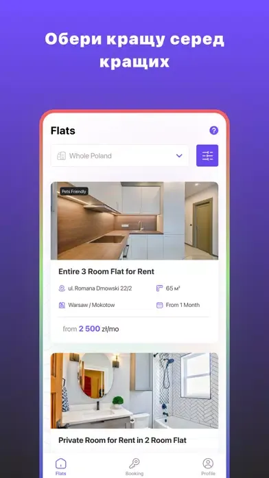 Capturas de pantalla de Flatter Rentals