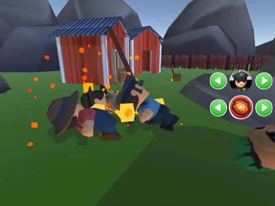 Ragdoll Monster Sandbox Blood iPad  سکرین شاٹس