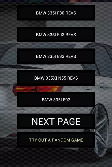 Zrzuty ekranu Engine sounds of 335i