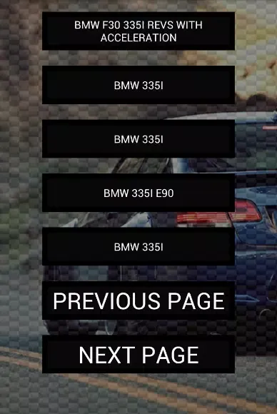 Zrzuty ekranu Engine sounds of 335i