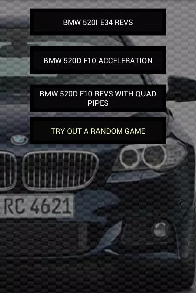Engine sounds of 520i 520d Screenshots