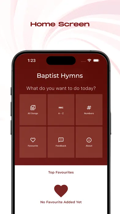 Baptist Hymns Offline Screenshots