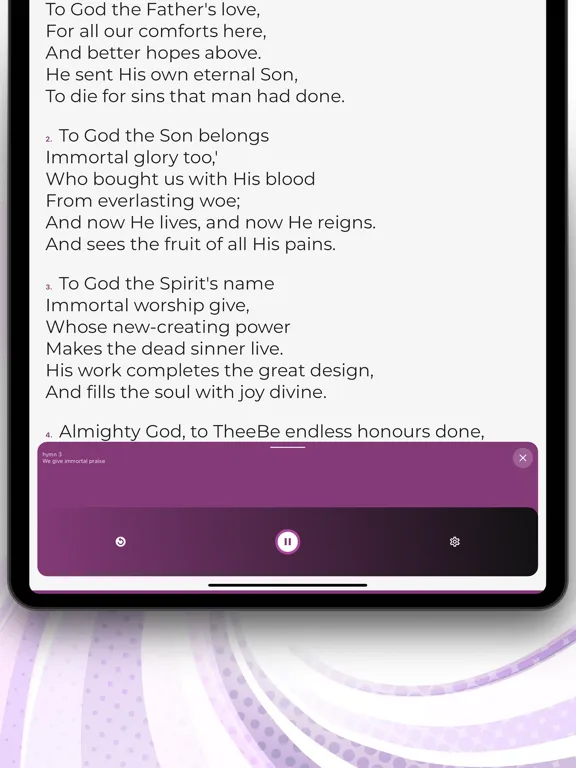 MFM Hymns (Offline) iPad 应用截图