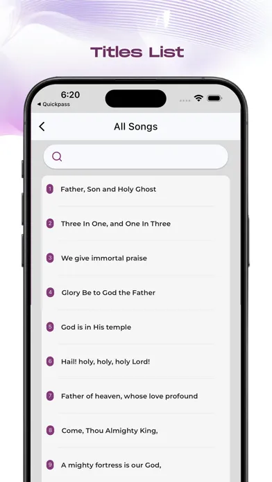 MFM Hymns (Offline)应用截图