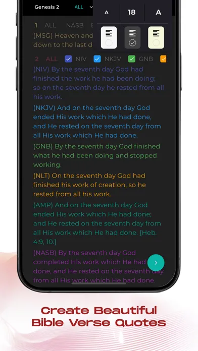 MVIB Bible Screenshots