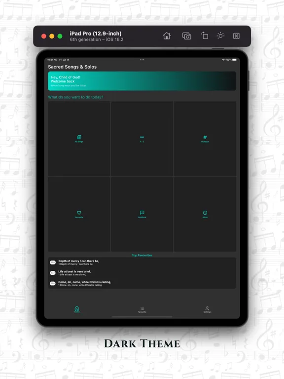 Скриншоты Sacred Songs & Solos (Offline) iPad 