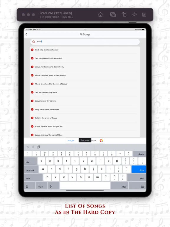 Скриншоты Sacred Songs & Solos (Offline) iPad 
