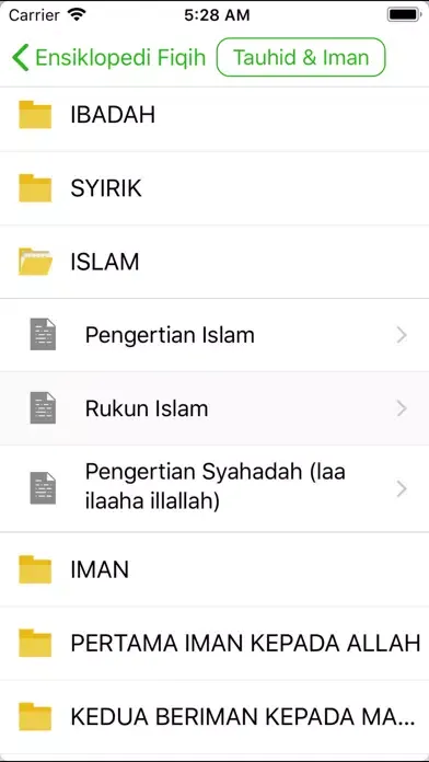Ensiklopedi Fiqih স্ক্রিনশট