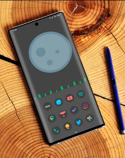 Black Pie - Icon Pack Screenshots