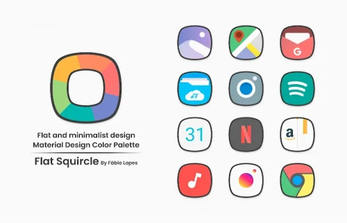 Flat Squircle - Icon Pack-screenshot-2