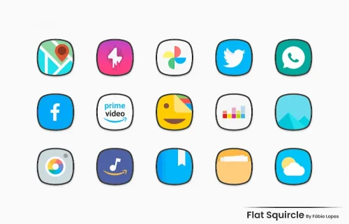 Flat Squircle - Icon Pack-screenshot-3