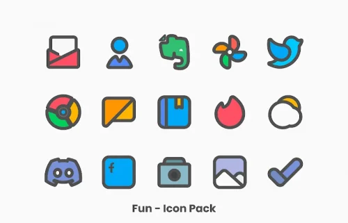 Fun - Icon Pack-screenshot-4