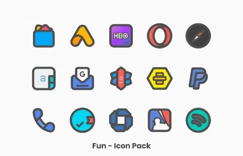 Fun - Icon Pack-screenshot-5