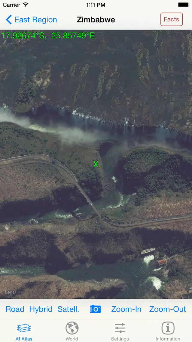 mapQWIK Af - Africa Zoomable Atlas Screenshots