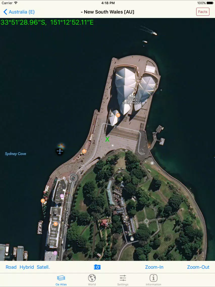 mapQWIK Oa - Oceania Zoomable Atlas iPad  スクリーンショット