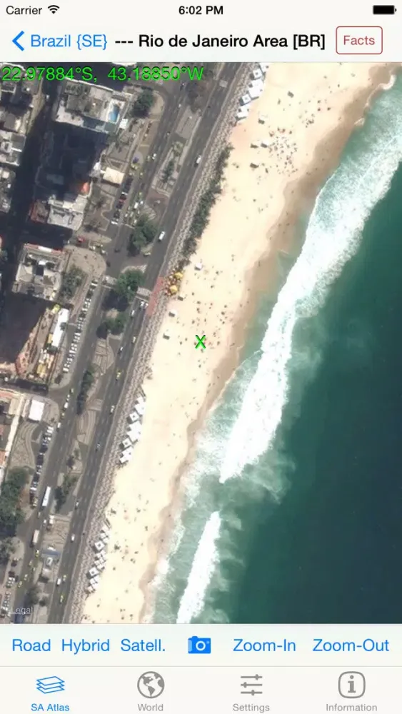 mapQWIK SA - South America Zoomable Atlas Screenshots