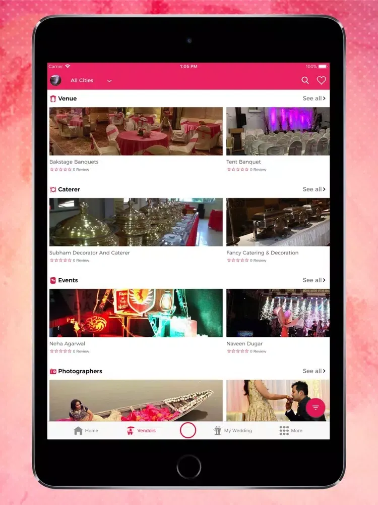 تصاویر LetzGetWed iPad 