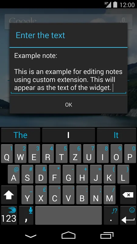 DashClock custom extension Ekran Görüntüleri