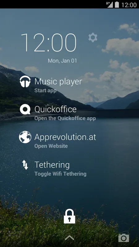 DashClock custom extension Ekran Görüntüleri