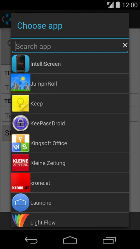 DashClock custom extension Ekran Görüntüleri