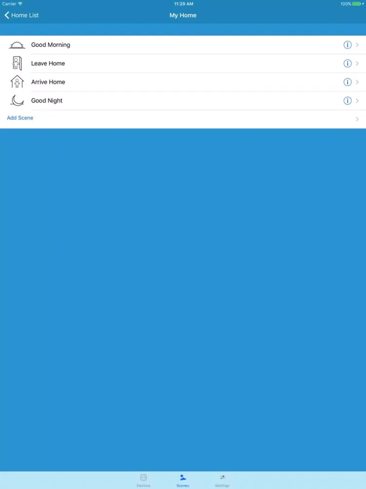uHome Fleda iPad 應用截圖