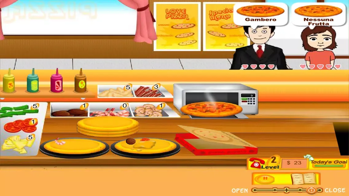 Pizzeria！ Screenshots