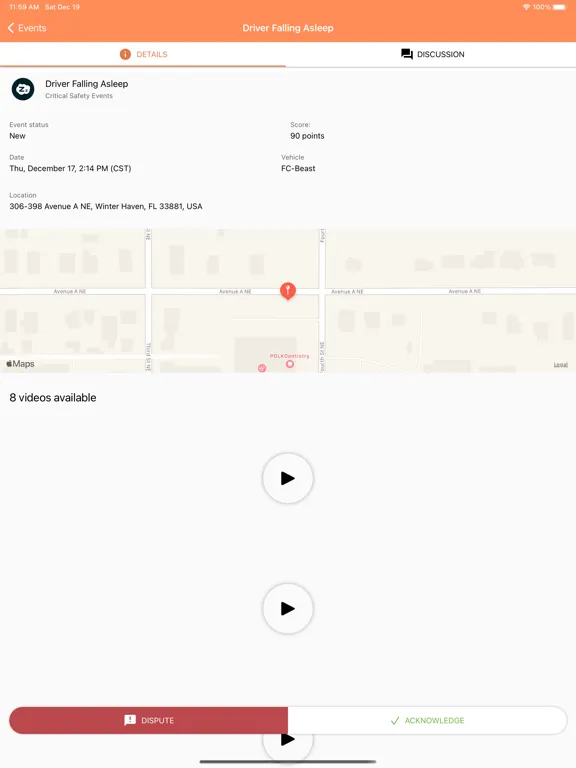 Capturas de pantalla de DriveShield iPad