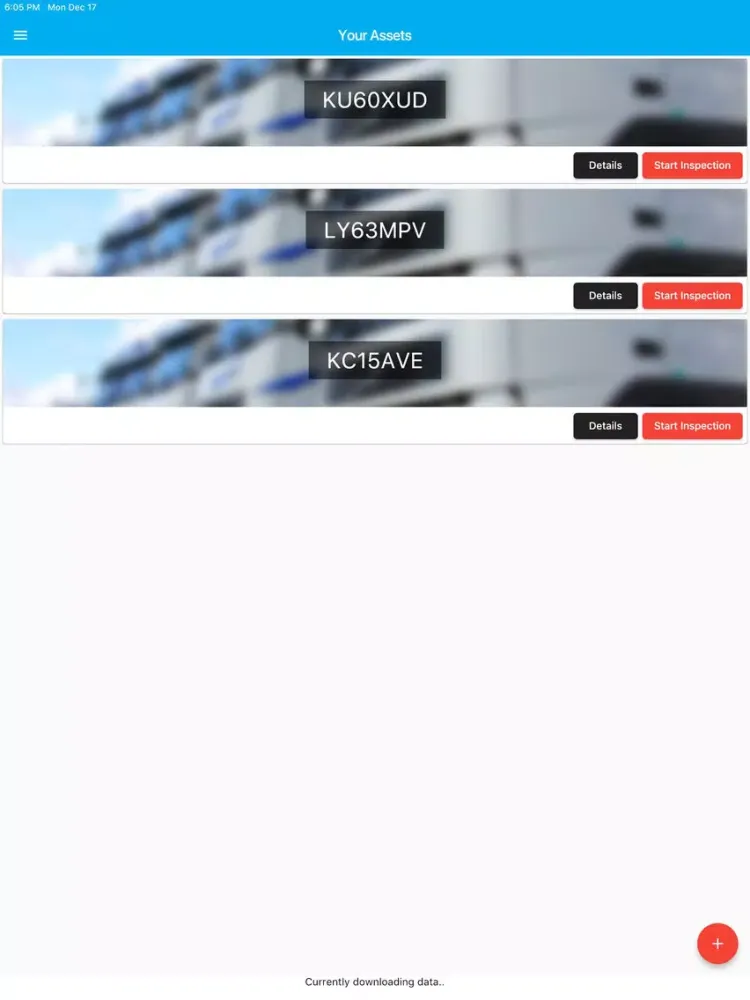 FORS FMS Mobile iPad  Screenshots