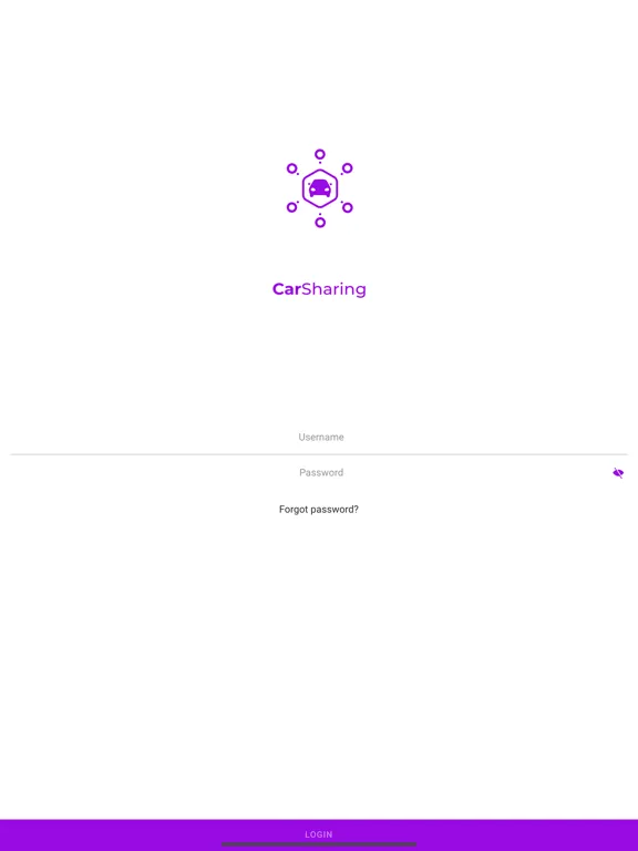 Capturas de tela do Telia Carsharing iPad 