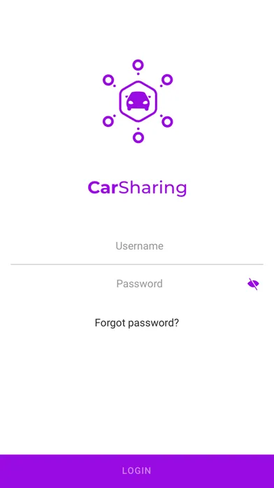 Capturas de tela do Telia Carsharing