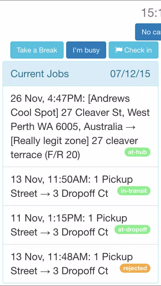 Скриншоты FleetEng Jobs