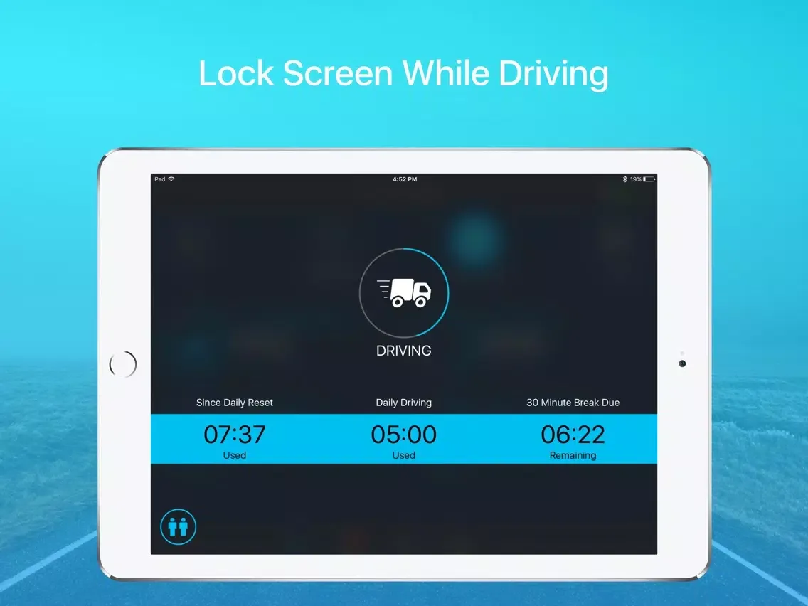 Captures d'écran de Fleetmatics REVEAL LogBook App iPad 