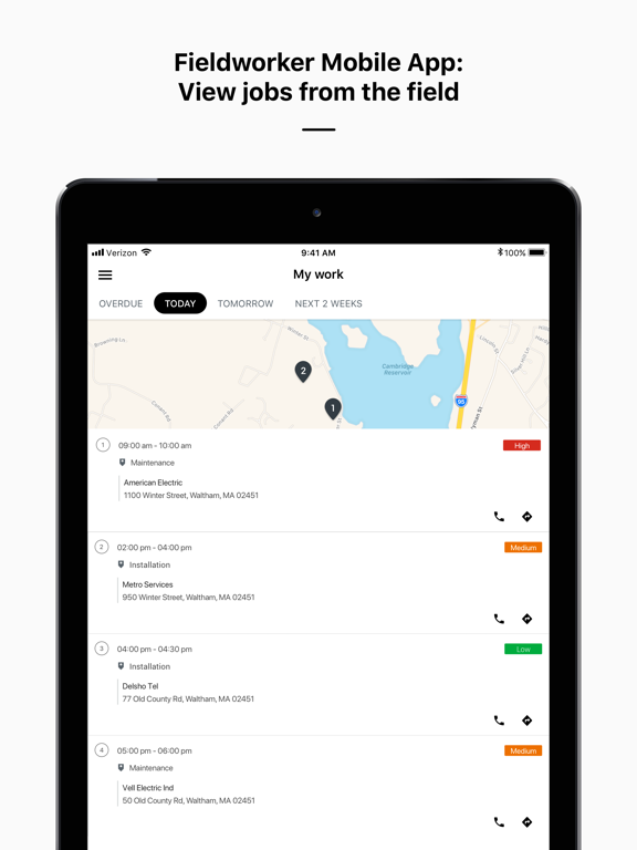 Work Mobile iPad  Ekran Görüntüleri