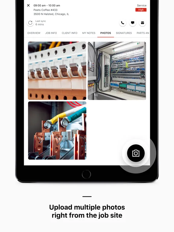 Work Mobile iPad  Screenshots