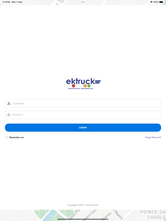 ektrack iPad  স্ক্রিনশট