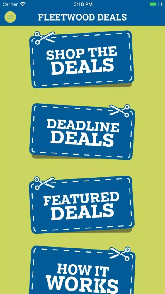Fleetwood Deals سکرین شاٹس
